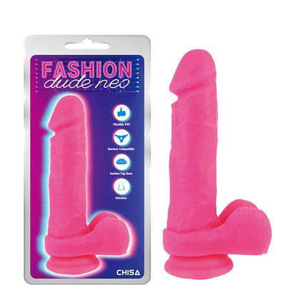 CHISA - DUAL DENSITY DILDO PINK 8.2