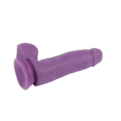 CHISA - DUAL DENSITY DILDO PURPLE 6.7