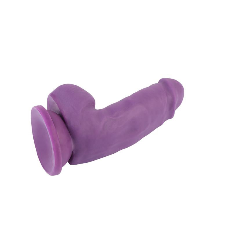 CHISA - DUAL DENSITY DILDO PURPLE 6.9