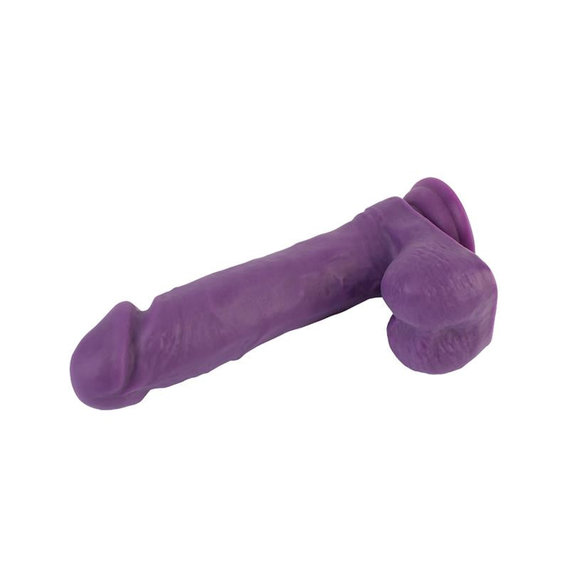 CHISA - DUAL DENSITY DILDO PURPLE 8.2
