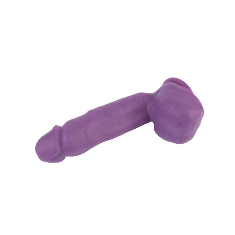 CHISA - DUAL DENSITY DILDO PURPLE 8.2