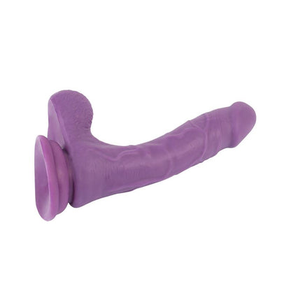 CHISA - DUAL DENSITY DILDO PURPLE 8