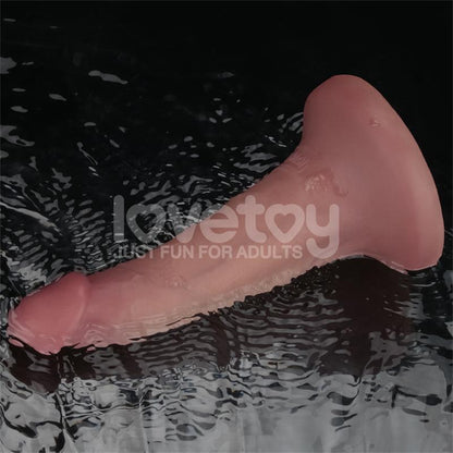 LOVETOY - DUAL DENSITY DILDO WITH VIBRATION 6