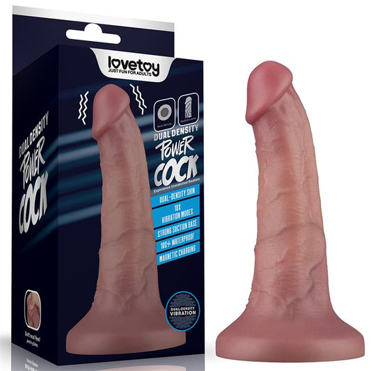 LOVETOY - DUAL DENSITY DILDO WITH VIBRATION 6