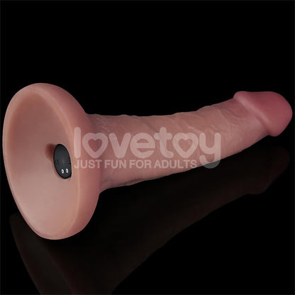 LOVETOY - DUAL DENSITY DILDO WITH VIBRATION 6