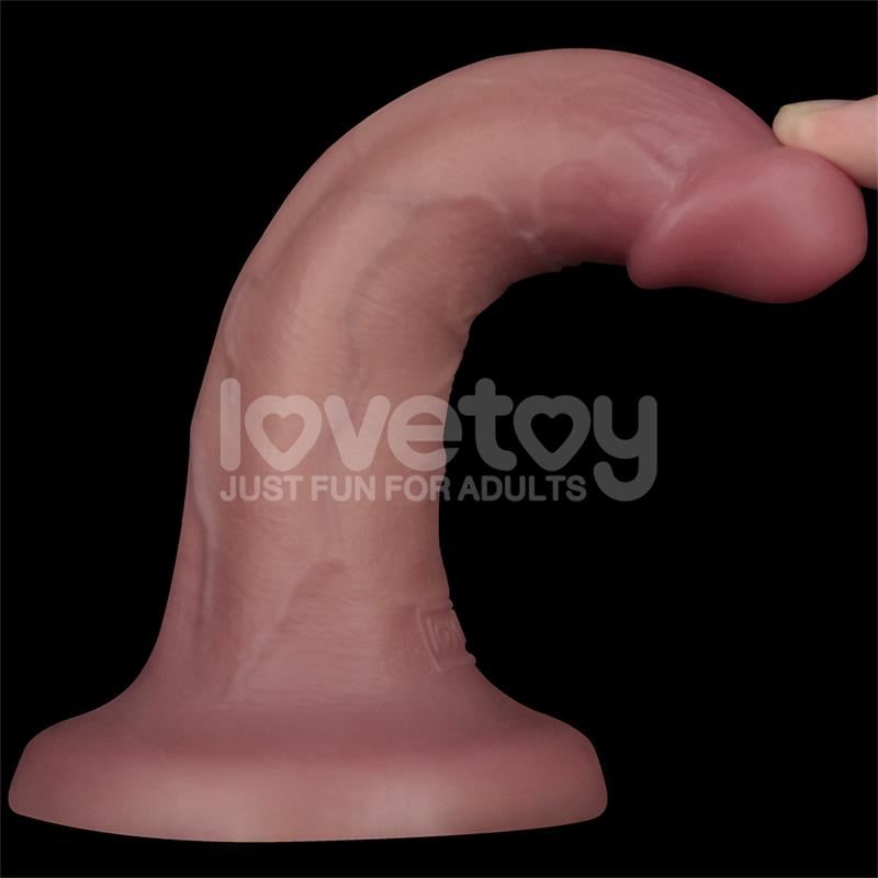 LOVETOY - DUAL DENSITY DILDO WITH VIBRATION 6
