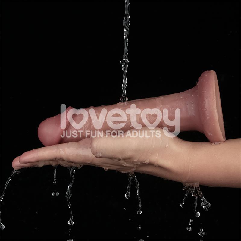 LOVETOY - DUAL DENSITY DILDO WITH VIBRATION 8