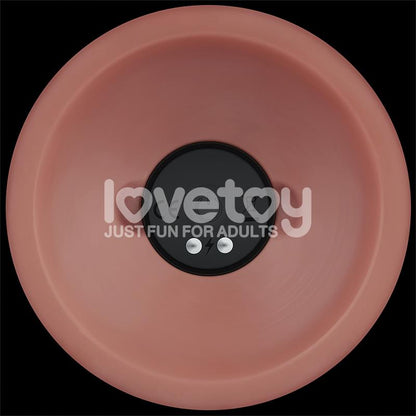 LOVETOY - DUAL DENSITY DILDO WITH VIBRATION 8