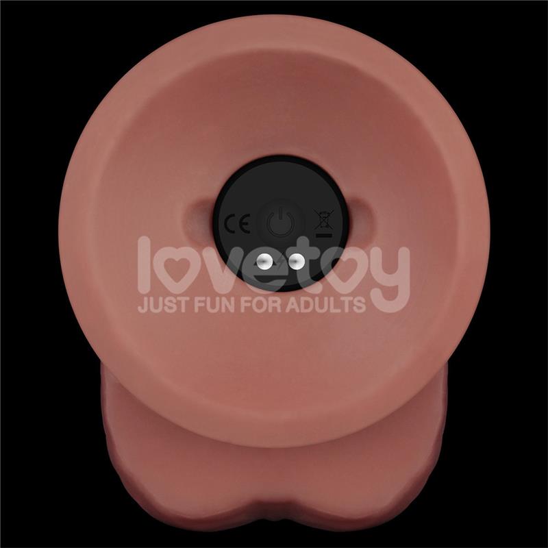 LOVETOY - DUAL DENSITY DILDO WITH VIBRATION 9