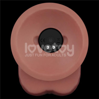 LOVETOY - DUAL DENSITY DILDO WITH VIBRATION 9