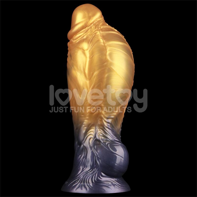 LOVETOY - DUAL DENSITY SILICONE INFLATABLE DILDO 8