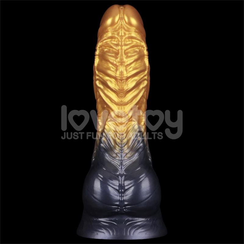 LOVETOY - DUAL DENSITY SILICONE INFLATABLE DILDO 8