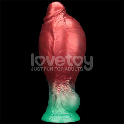 LOVETOY - DUAL DENSITY SILICONE INFLATABLE DILDO 8