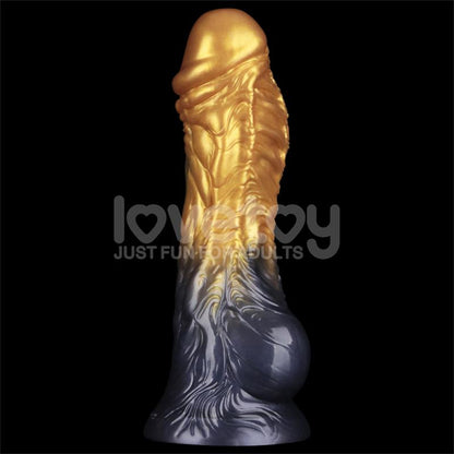 LOVETOY - DUAL DENSITY SILICONE INFLATABLE DILDO 8