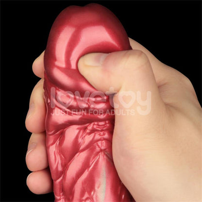 LOVETOY - DUAL DENSITY SILICONE INFLATABLE DILDO 8
