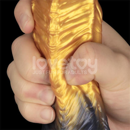 LOVETOY - DUAL DENSITY SILICONE INFLATABLE DILDO 8