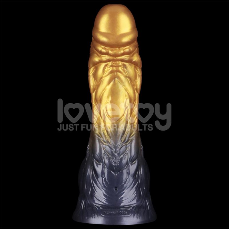 LOVETOY - DUAL DENSITY SILICONE INFLATABLE DILDO 8