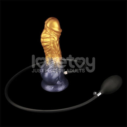 LOVETOY - DUAL DENSITY SILICONE INFLATABLE DILDO 8