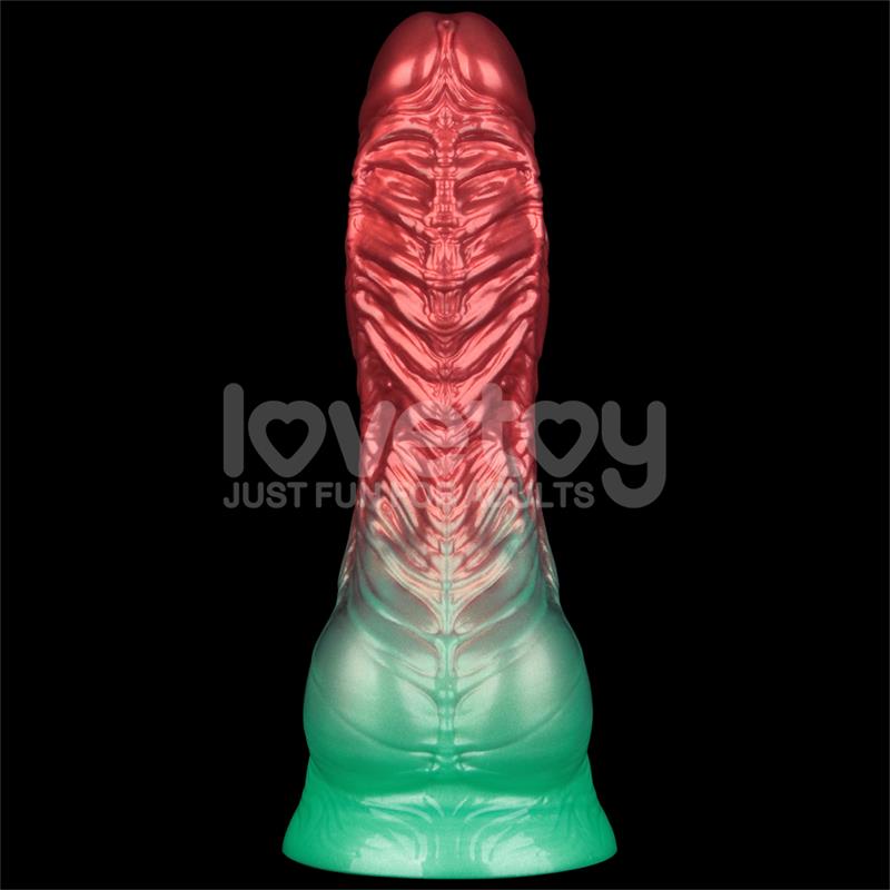 LOVETOY - DUAL DENSITY SILICONE INFLATABLE DILDO 8