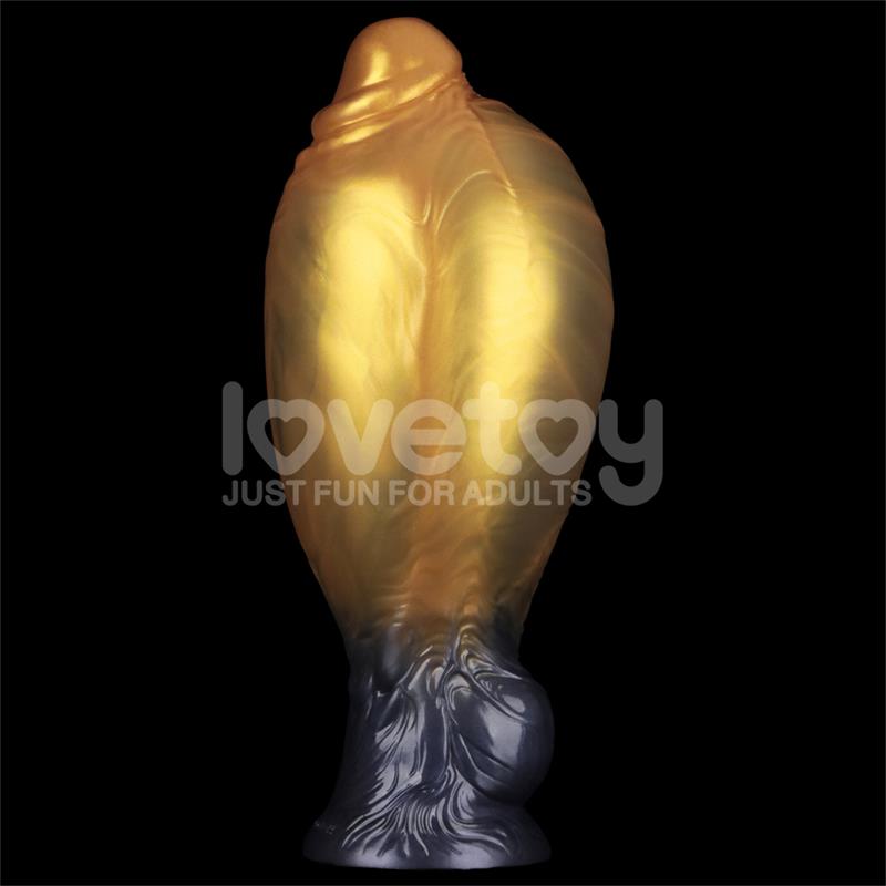 LOVETOY - DUAL DENSITY SILICONE INFLATABLE DILDO 8