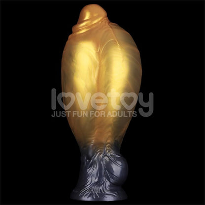 LOVETOY - DUAL DENSITY SILICONE INFLATABLE DILDO 8