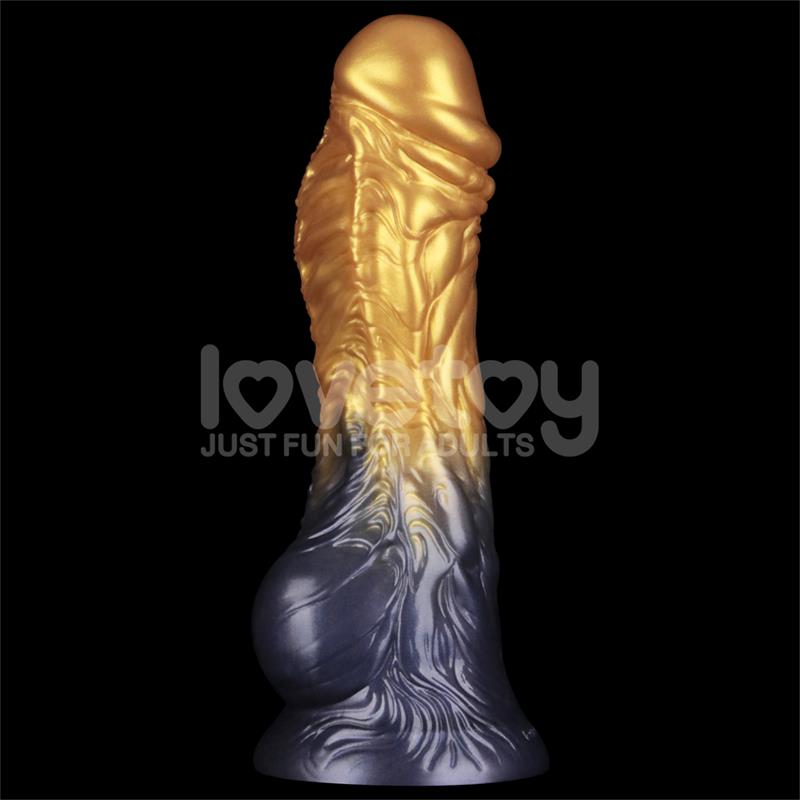 LOVETOY - DUAL DENSITY SILICONE INFLATABLE DILDO 8
