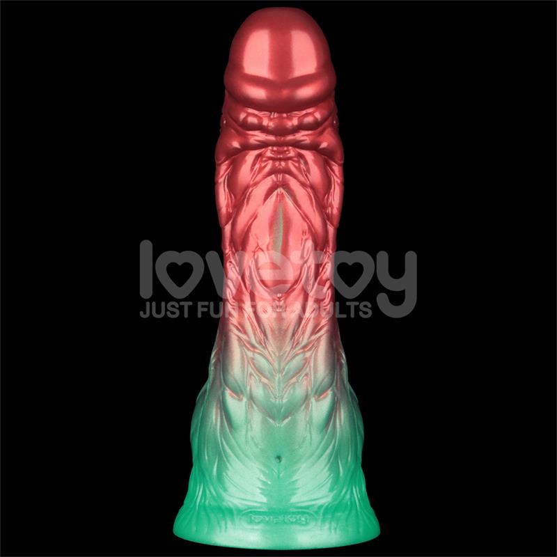 LOVETOY - DUAL DENSITY SILICONE INFLATABLE DILDO 8