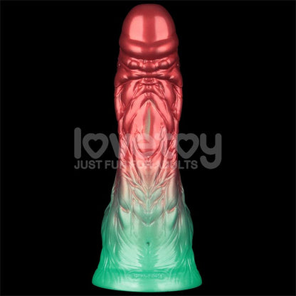 LOVETOY - DUAL DENSITY SILICONE INFLATABLE DILDO 8