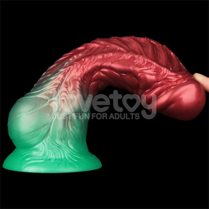 LOVETOY - DUAL DENSITY SILICONE INFLATABLE DILDO 8
