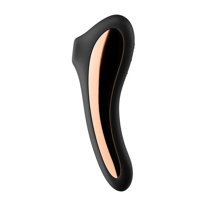 SATISFYER - DUAL KISS CLITORIS SUCKER AND VIBE 2 IN 1 BLACK