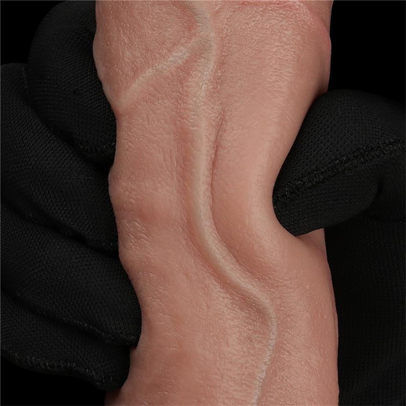 LOVETOY - DUAL LAYER SILICONE DILDO 9