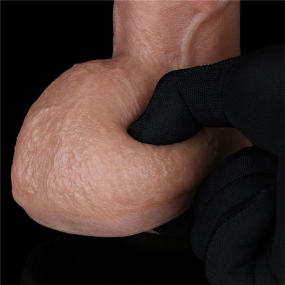 LOVETOY - DUAL LAYER SILICONE DILDO 9