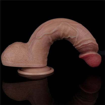 LOVETOY - DUAL LAYER SILICONE DILDO 9