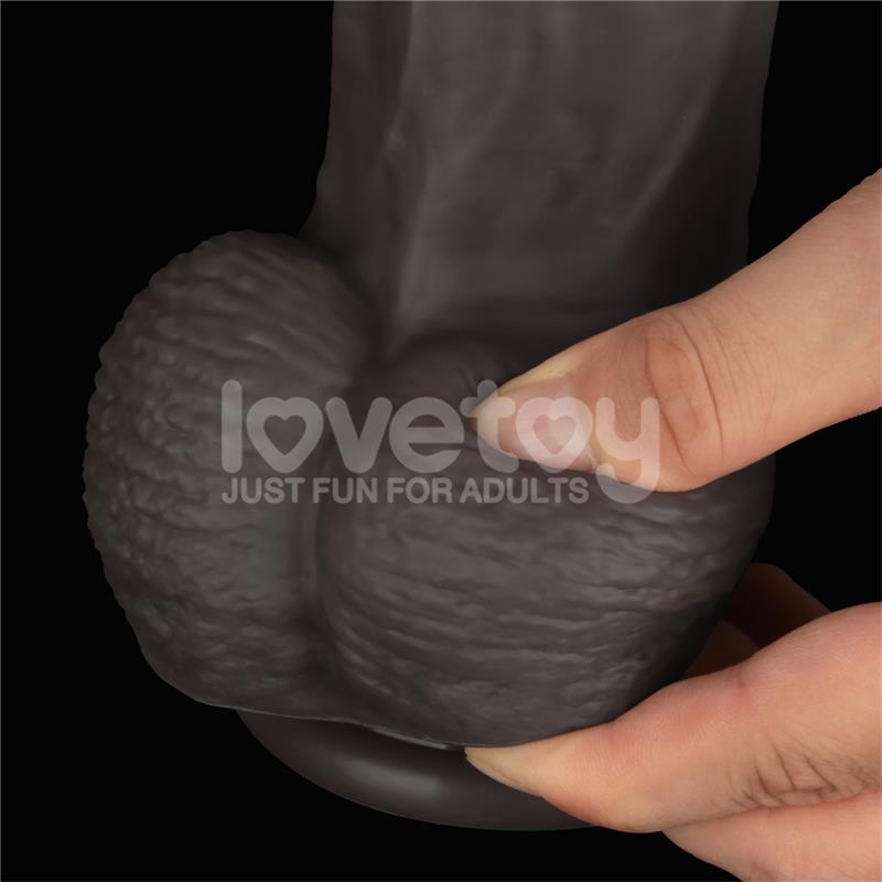 LOVETOY - DUAL LAYERED BENDABLE DILDO XXL 14,5