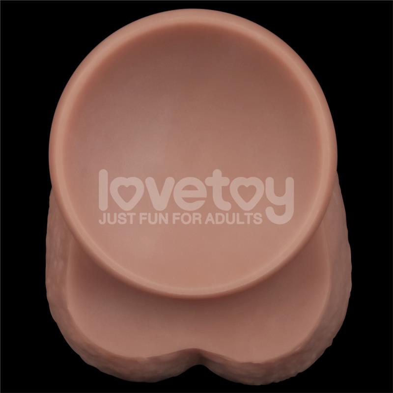 LOVETOY - DUAL LAYERED BENDABLE DILDO XXL 14,5
