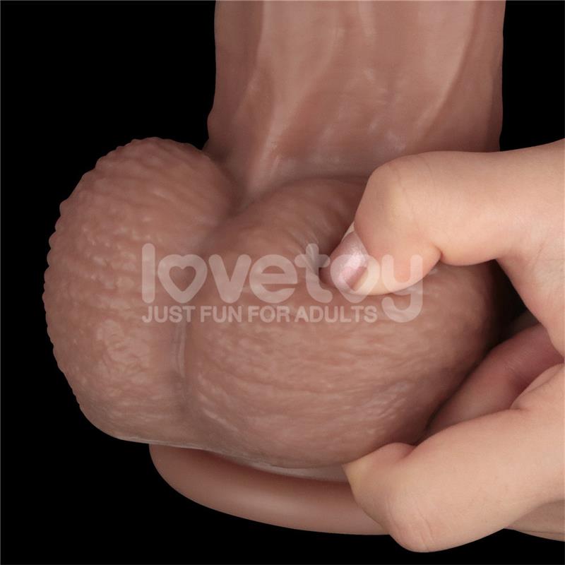 LOVETOY - DUAL LAYERED BENDABLE DILDO XXL 14,5
