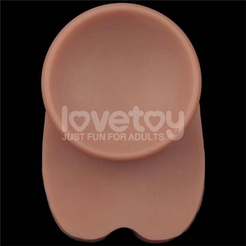 LOVETOY - DUAL LAYERED BENDABLE DILDO XXL 16
