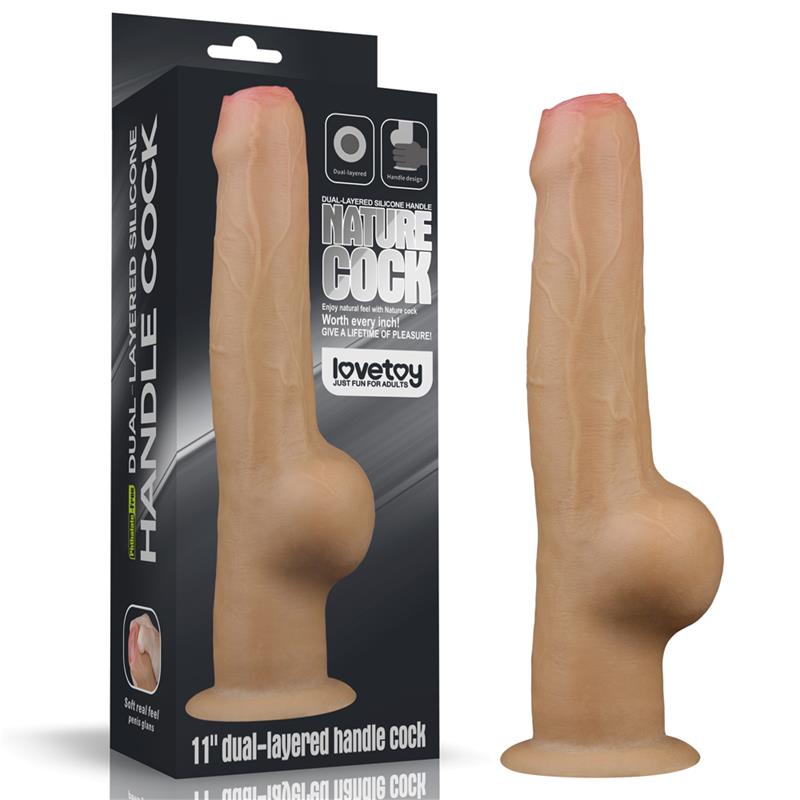 LOVETOY - DUAL LAYERED DILDO 11