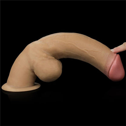 LOVETOY - DUAL LAYERED DILDO 12