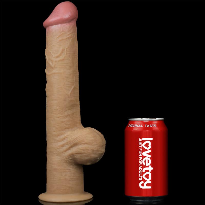 LOVETOY - DUAL LAYERED DILDO 12.5