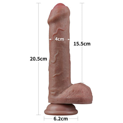 LOVETOY - DUAL LAYERED DILDO 8