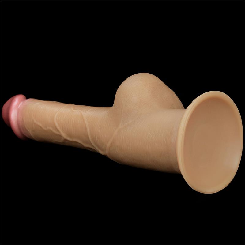 LOVETOY - DUAL LAYERED DILDO 9.5