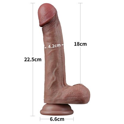 LOVETOY - DUAL LAYERED DILDO 9