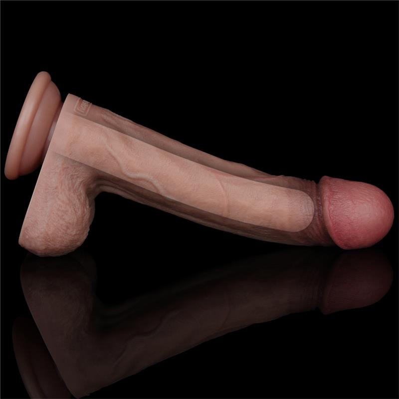 LOVETOY - DUAL LAYERED DILDO 9