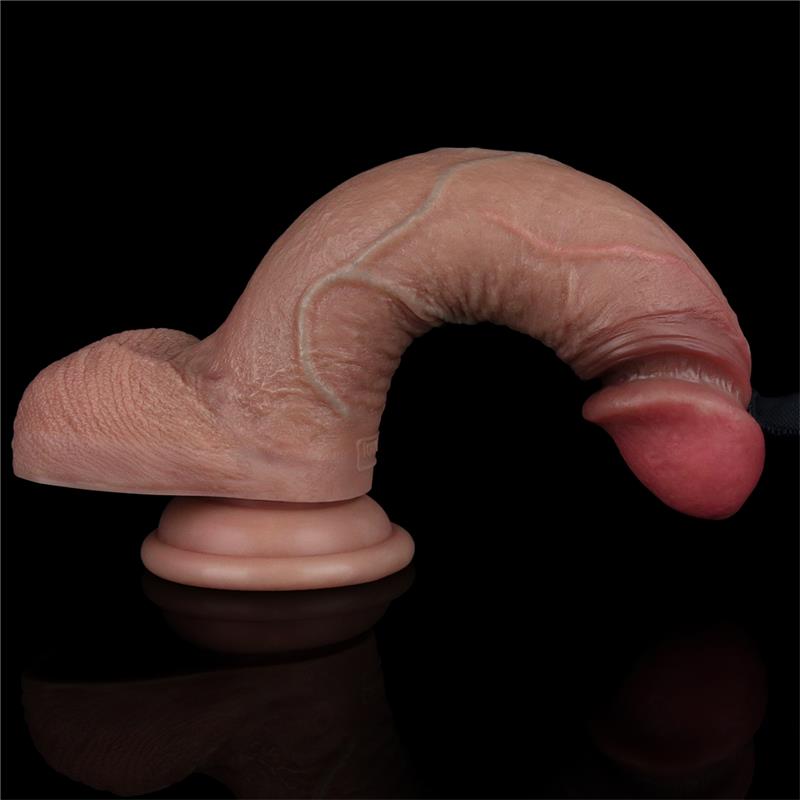 LOVETOY - DUAL LAYERED SILICONE DILDO 7.5