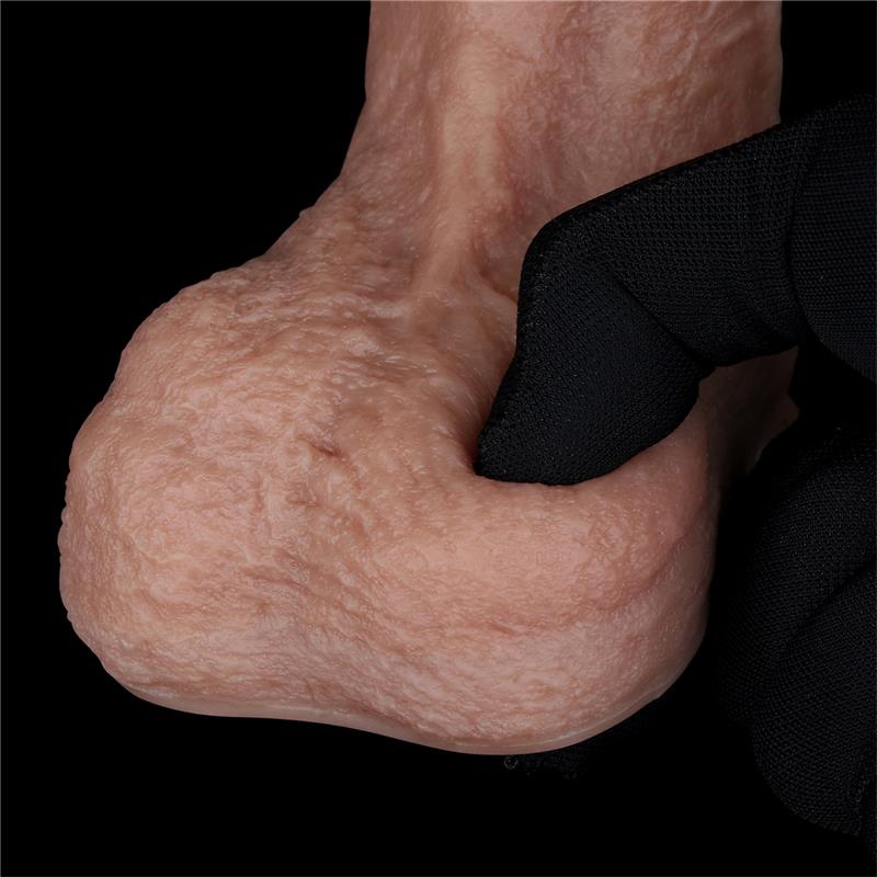 LOVETOY - DUAL LAYERED SILICONE DILDO 8.5