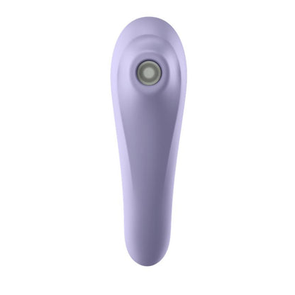 SATISFYER - DUAL PLEASURE APP VIBE AND PULE AIR SUCKER RECHARGABLE MAUVE