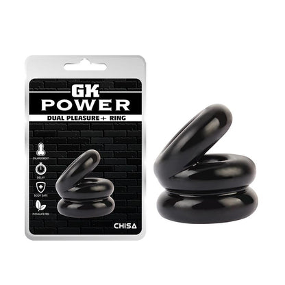 CHISA - DUAL PLEASURE+ PENIS AND TESTICLES RING