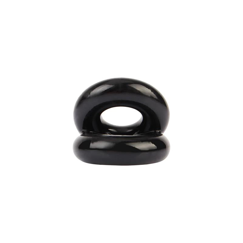 CHISA - DUAL PLEASURE PENIS AND TESTICLES RING