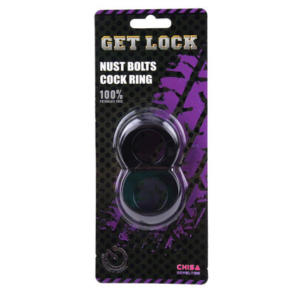 CHISA - DUO COCK 8 BALL RING-BLACK